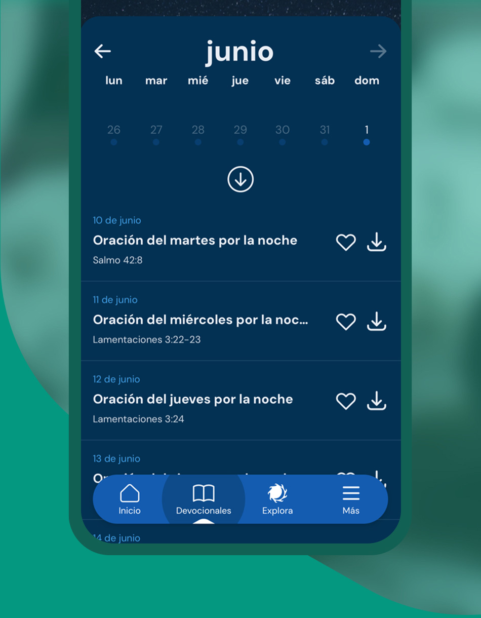 Devocionales diarios