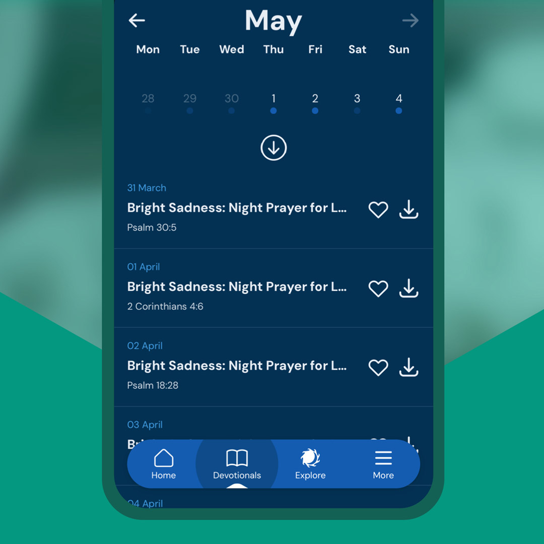 Daily prayer devotionals